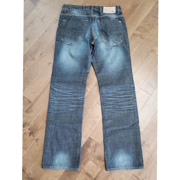 Indigo Straight Leg Jeans - Picture 4 of 5